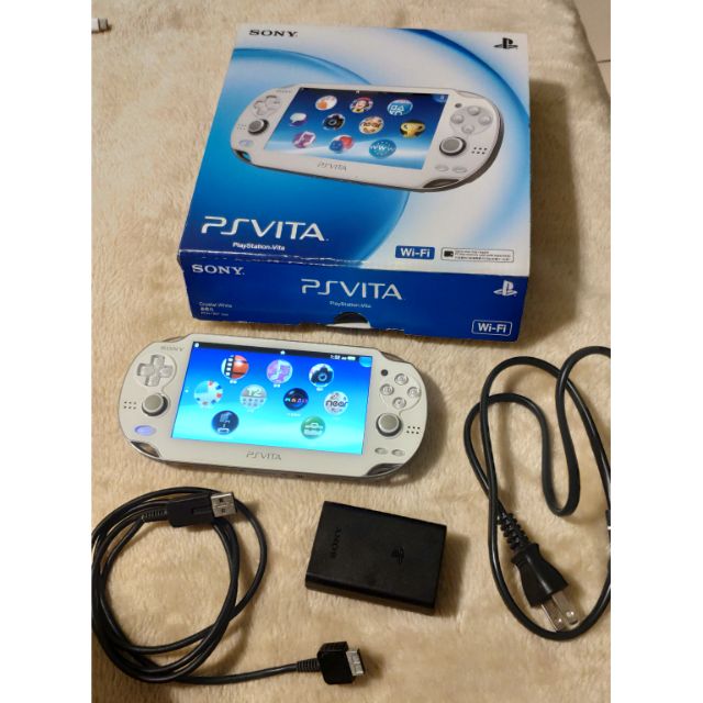 PSVITA 1007 白色 主機 二手  PS VITA