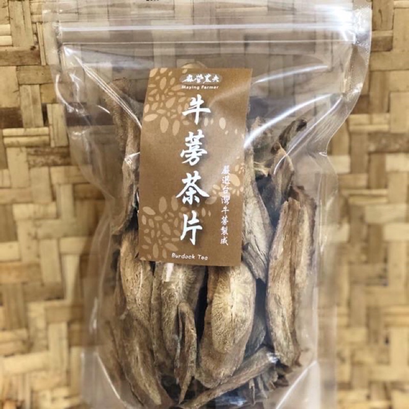 牛蒡茶 牛蒡茶片 100g 特價組 量販包 牛蒡黑豆茶 養生茶飲 無咖啡因 麻營農夫