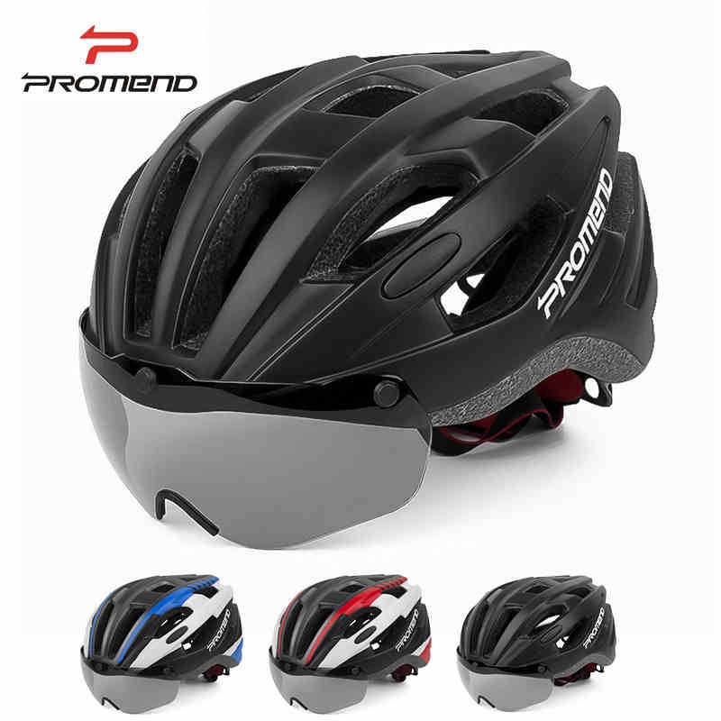【現貨】PROMEND磁吸眼鏡安全帽 自行車風鏡頭盔 自行車安全帽 公路車安全帽