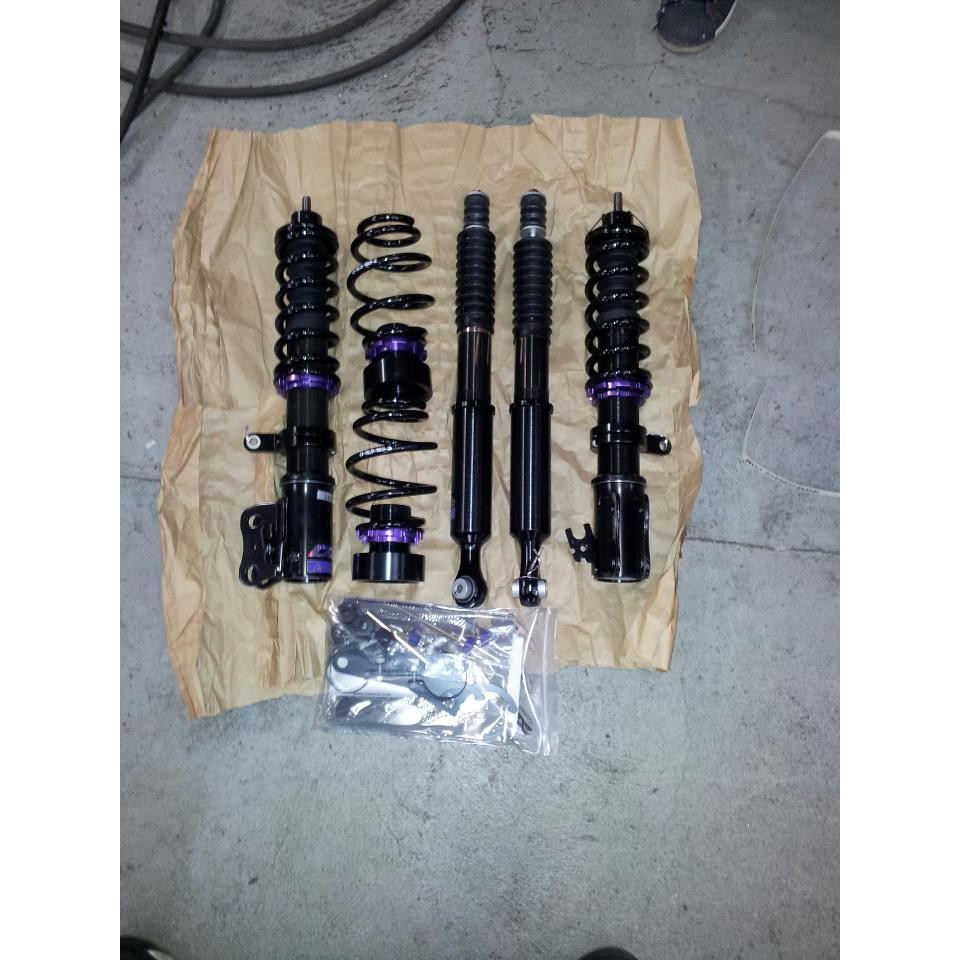 D2高低軟硬可調避震器honda Fit Jazz Ge 08 Up Border Tein Buddy Club 蝦皮購物