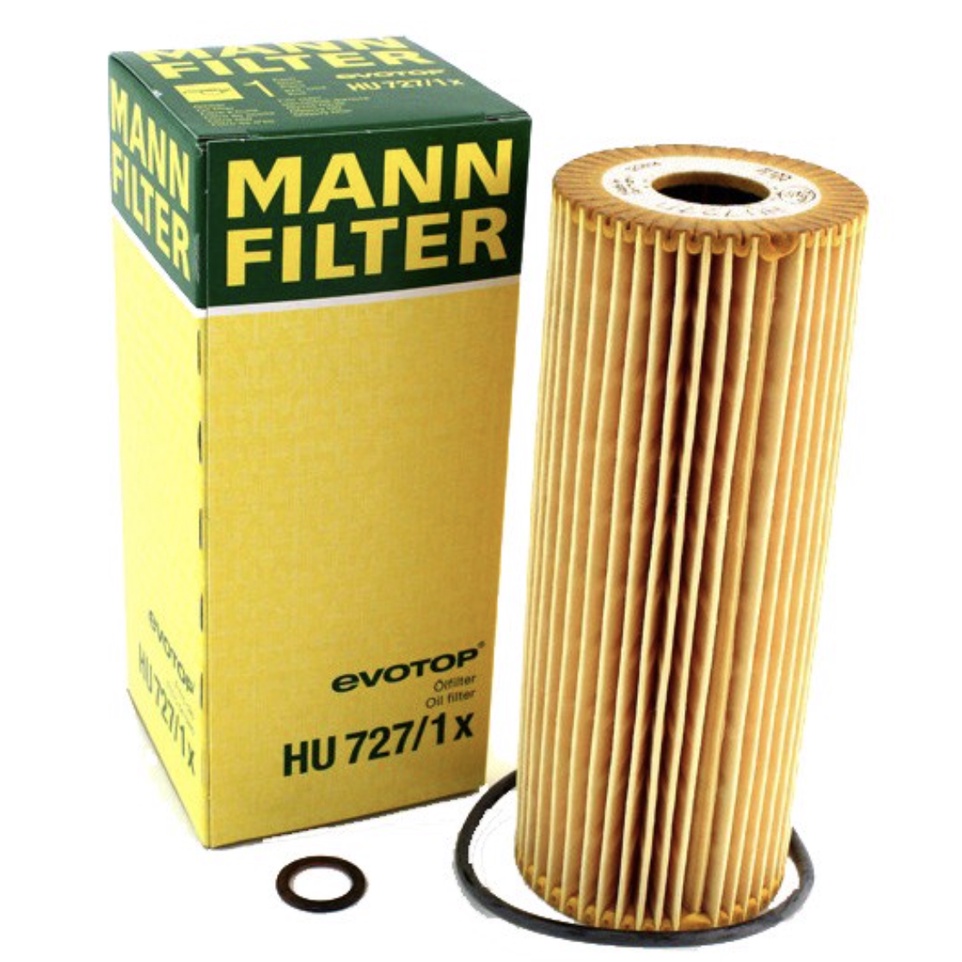 （哈斯商行）MANN 機油芯 HU727/1x BENZ W202 W203 W124 W210 W163 C208