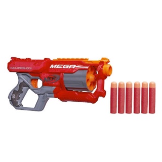 🌟NERF 巨彈系列 旋風輪轉 射擊器🌟MEGA CYCLONESHOCK Elite N-Strike 射擊器玩具