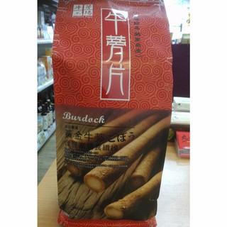 臺灣將軍工廠牛蒡片(店到店每張訂單6包)