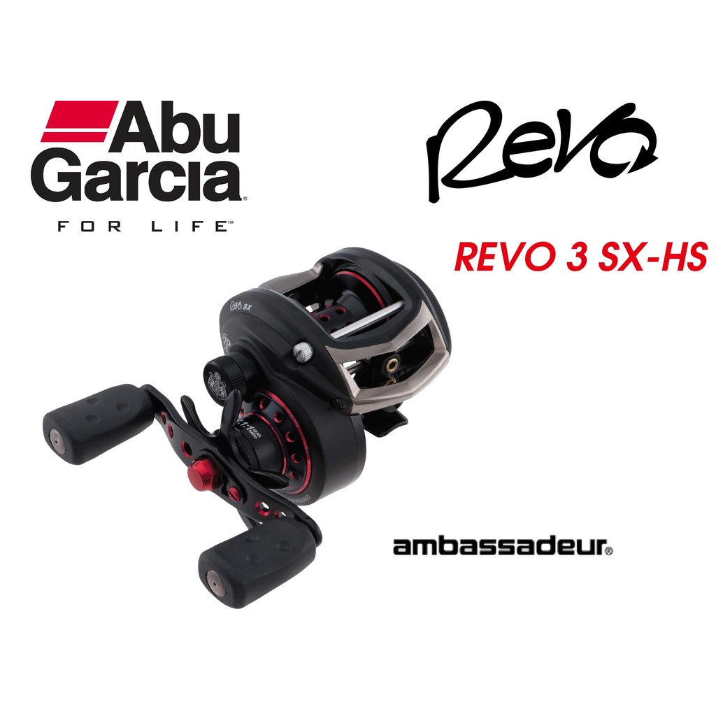 Abu Garcia REVO SX REVO3SX-HS  霸氣黑 小烏龜捲線器