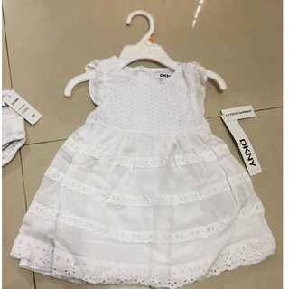 DKNY 女童 童裝 短褲 套裝 洋裝 花童 新婚 婚禮 漂亮 可愛 女童 童裝 洋裝 套裝 白洋裝 婚紗 伴童 伴娘