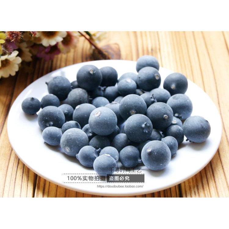 超高檔仿真藍莓假水果模型藍莓果水果檔家居擺件耳環裝飾原干果