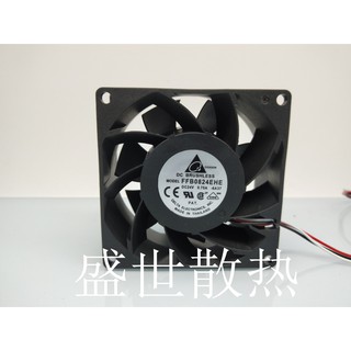 原裝 臺達 FFB0824EHE 8038 24V 0.75A 變頻器 大風量 散熱風扇