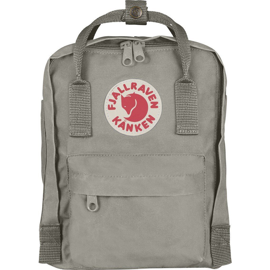 瑞典Fjallraven Kanken Mini 復古後背包 小型方型書包-霧灰色