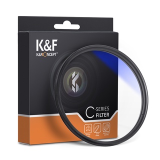 K&f Concept 37mm 40.5mm 43mm 46mm 49mm-82mm 圓形偏光玻璃濾鏡超薄多塗層 CP