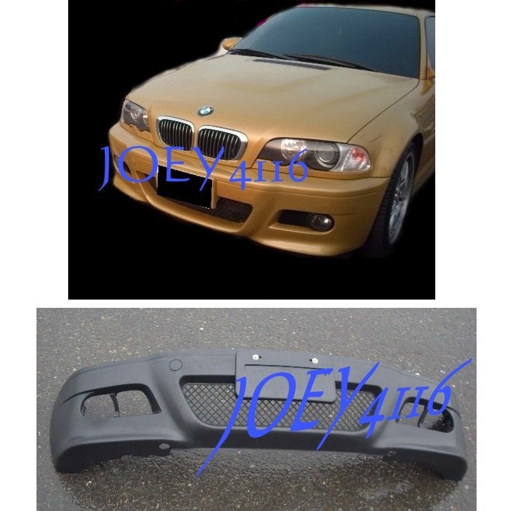 BMW 98-04 E46 4D M3  保桿套件- PP材質(附霧燈/牌框)