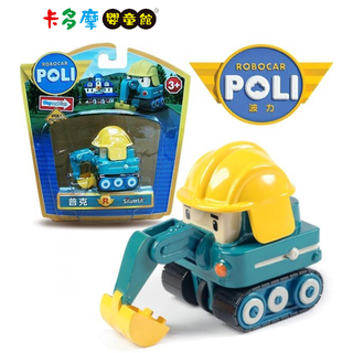 【POLI 波力】合金單車系列 普克 適齡3歲+ 救援小英雄 車車玩具 原廠公司貨｜卡多摩