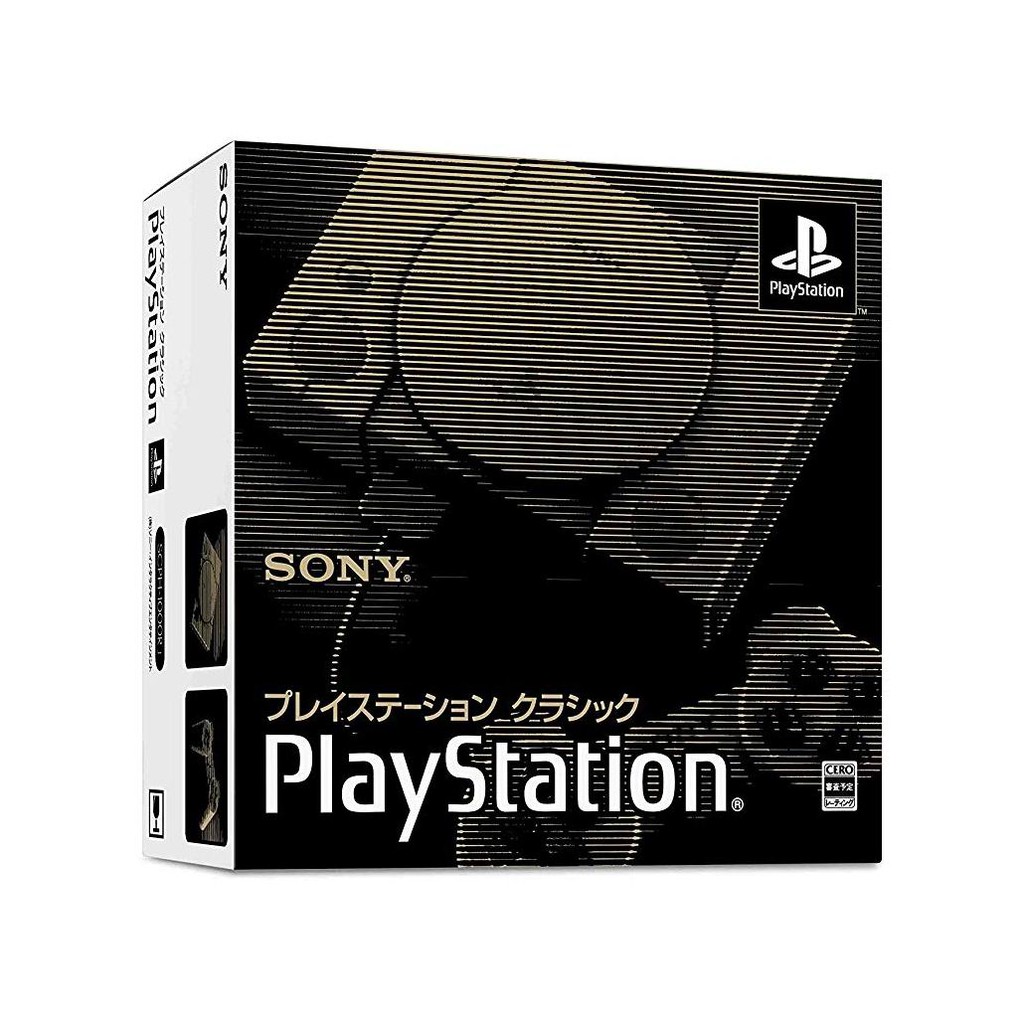 PS　PlayStation Classic (初代 PlayStation 迷你遊戲主機，迷你PS)　純日版 全新品