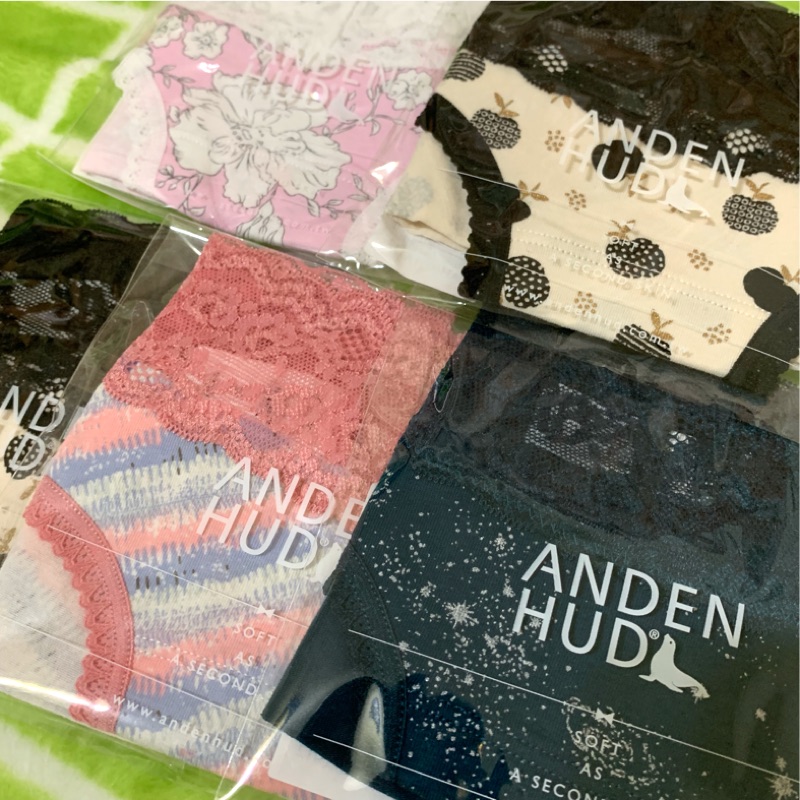 Anden Hud(AH)內褲 蕾絲低腰三角內褲M /全新未拆封