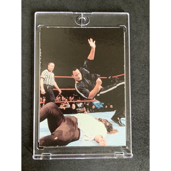 1999  Fleer WWF The Rock #3  Smack Down‘99 巨石強森 摔角卡