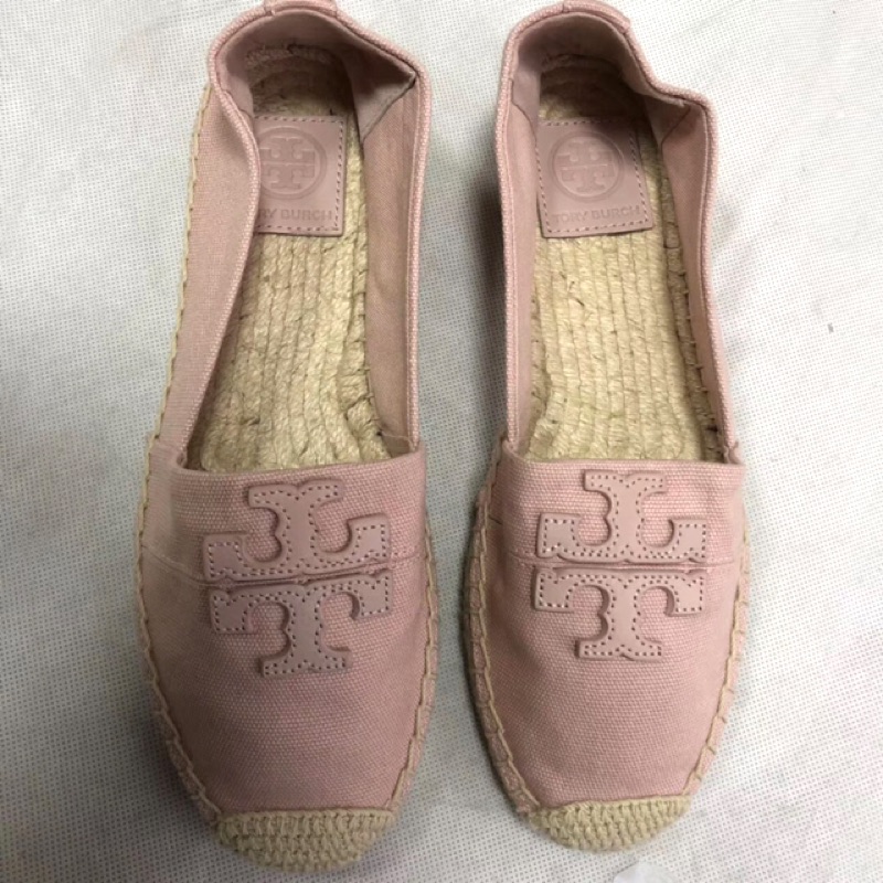 Tory Burch Weston Flat Espadrille-Canvas espadrilles 草編鞋