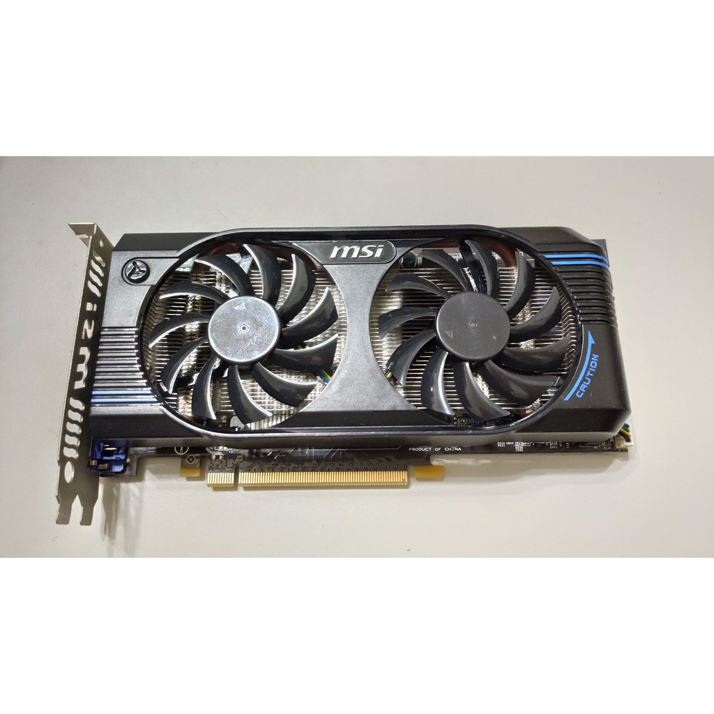 #223 MSI GTX560TI-2GD5 需接雙6PIN供電 N560GTX-TI-M2D2GD5/OC 顯示卡