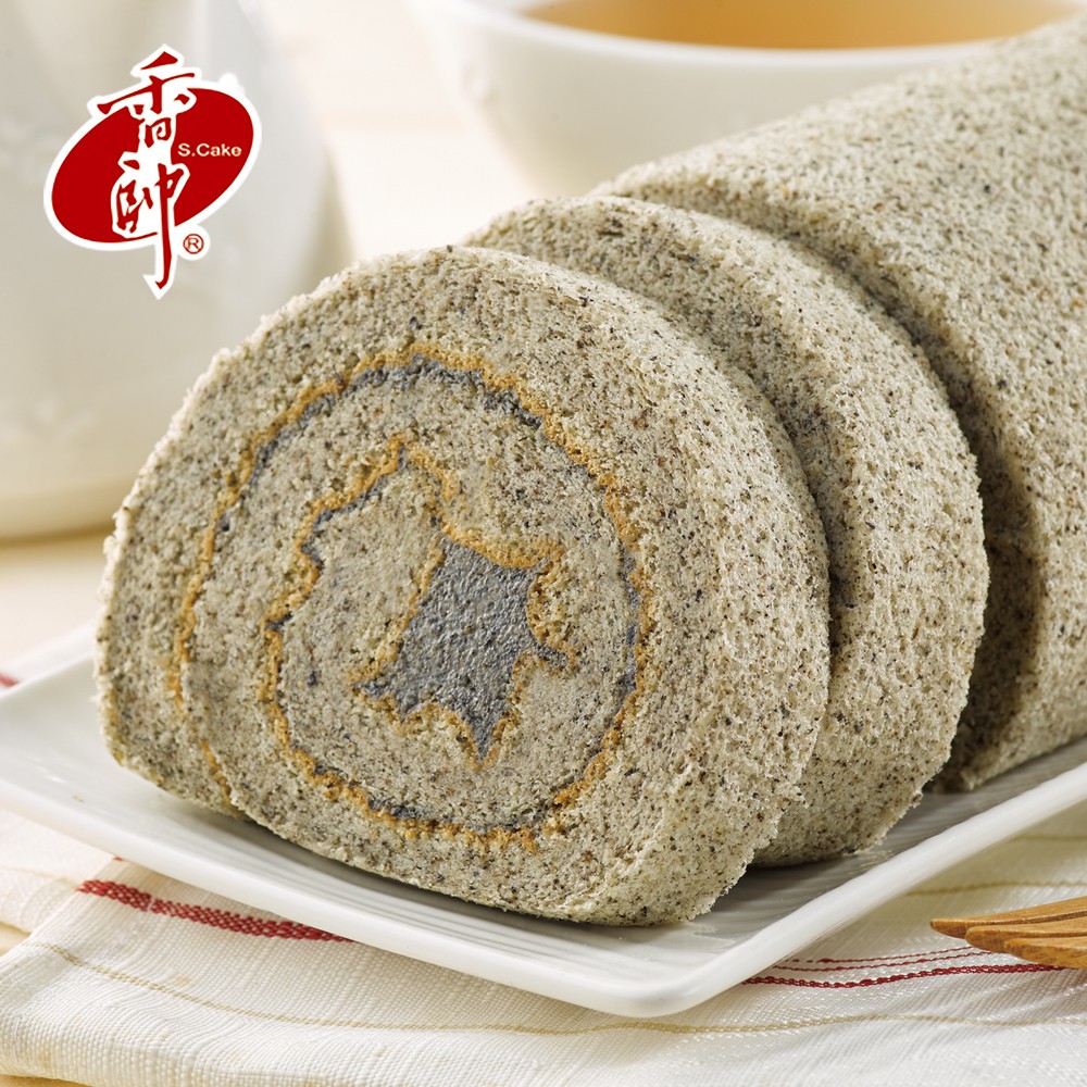 【香帥蛋糕】芝麻卷心蛋糕