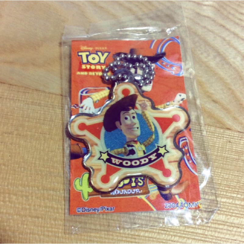 Disney迪士尼Toy story玩具總動員Woody胡迪裝飾鑰匙圈