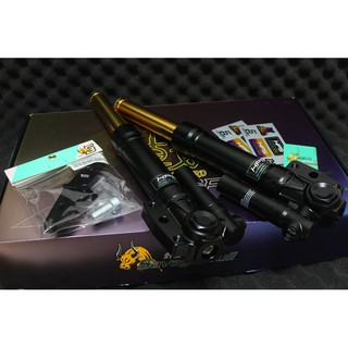 SB野蠻公牛 HPS Pro 全可調 頂規競技版 鍍金內管 賽道用 前叉 氮氣瓶 一體式前避震器 客製化 全車種訂做