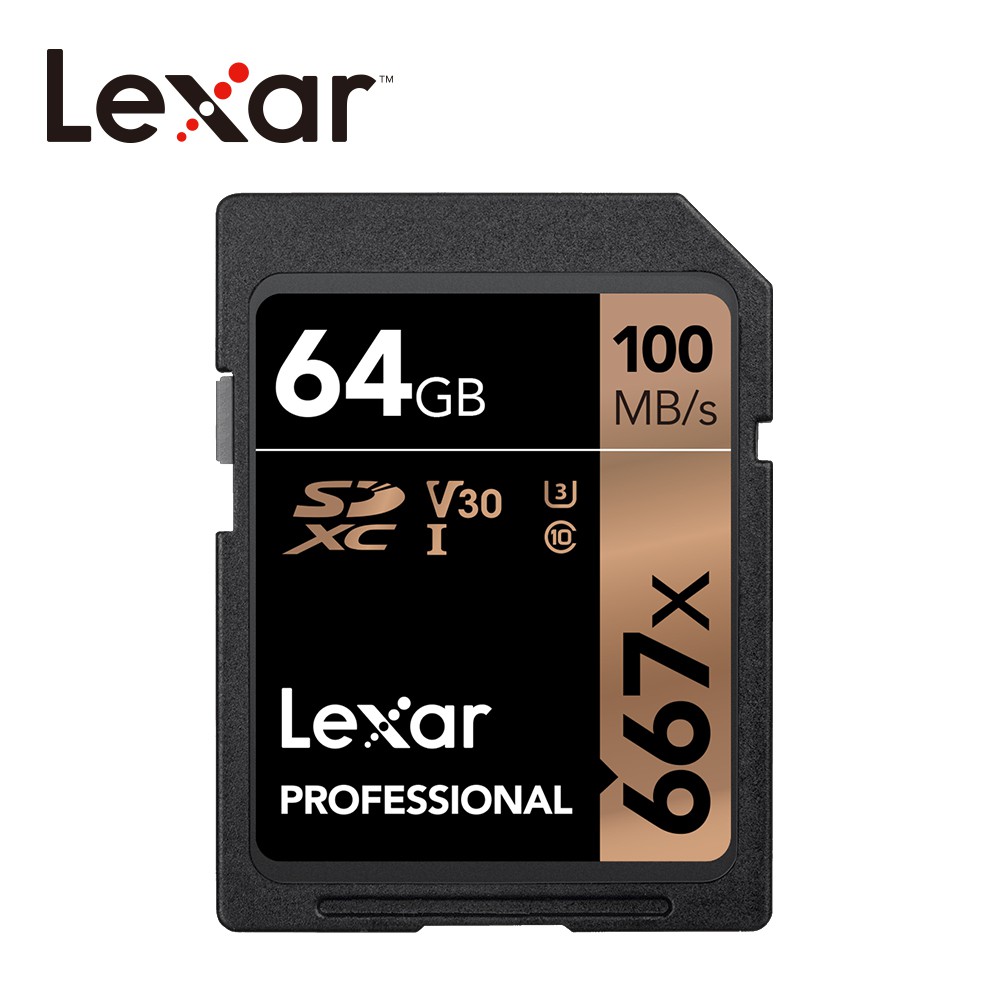 Lexar Professional 667x SDXC UHS-I 記憶卡 臺灣公司貨