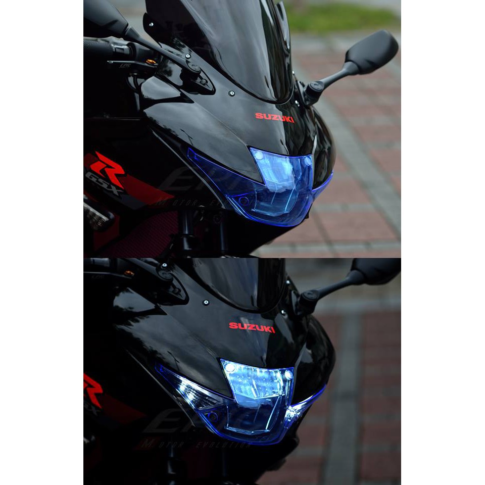 EPIC 小阿魯 GSX R150 藍色 水藍 大燈護片 大燈 燈罩 燈殼護片 頭燈護片 GSXR150 R 150