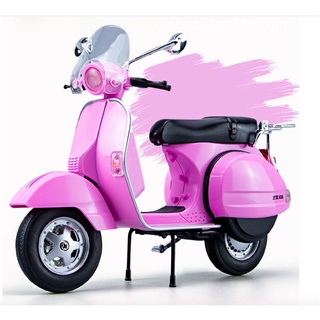 「車苑模型」華一 1:10 偉士牌 摩托車 經典款