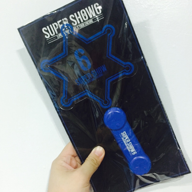 SUPER JUNIOR SUPERSHOW6韓國安可場 官方手燈