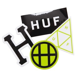 HUF 21HD-AC00481 HUF STICKER 美國滑板品牌 貼紙 NEVERMIND
