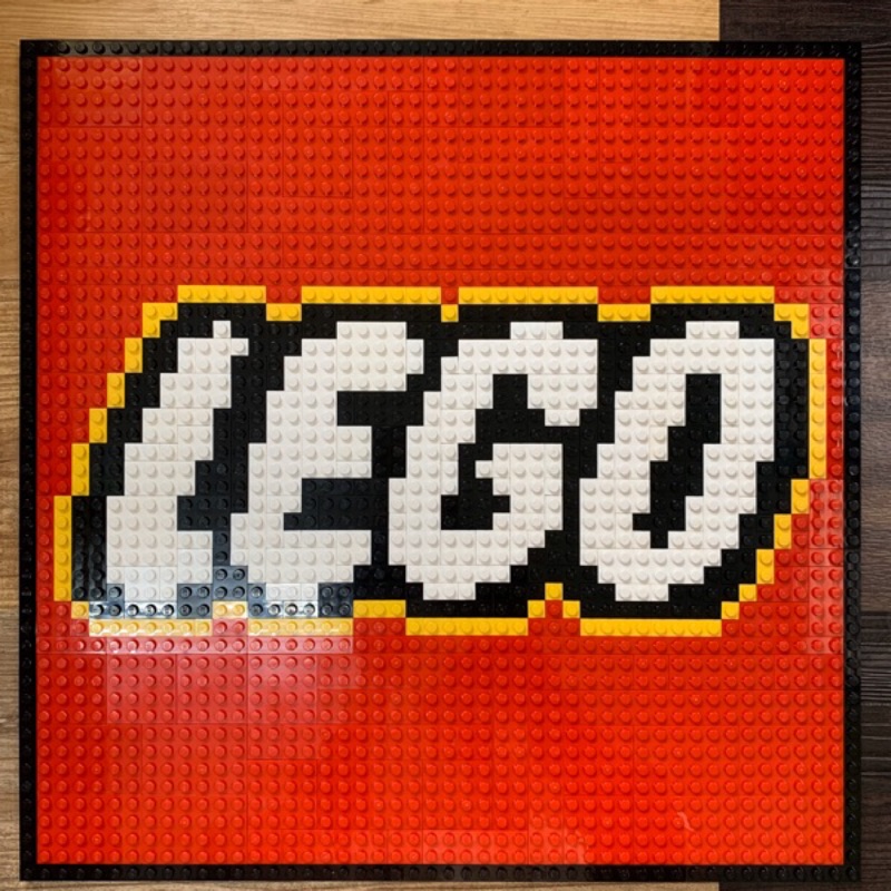 《傑克玩樂高》.LEGO 樂高 ART(全新樂高零件) logo 零件包 moc 品牌 10701