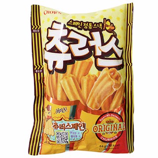 【米糖】韓國 皇冠 Crown 西班牙點心棒 吉拿棒 韓國零食 餅乾  韓國吉拿棒餅乾