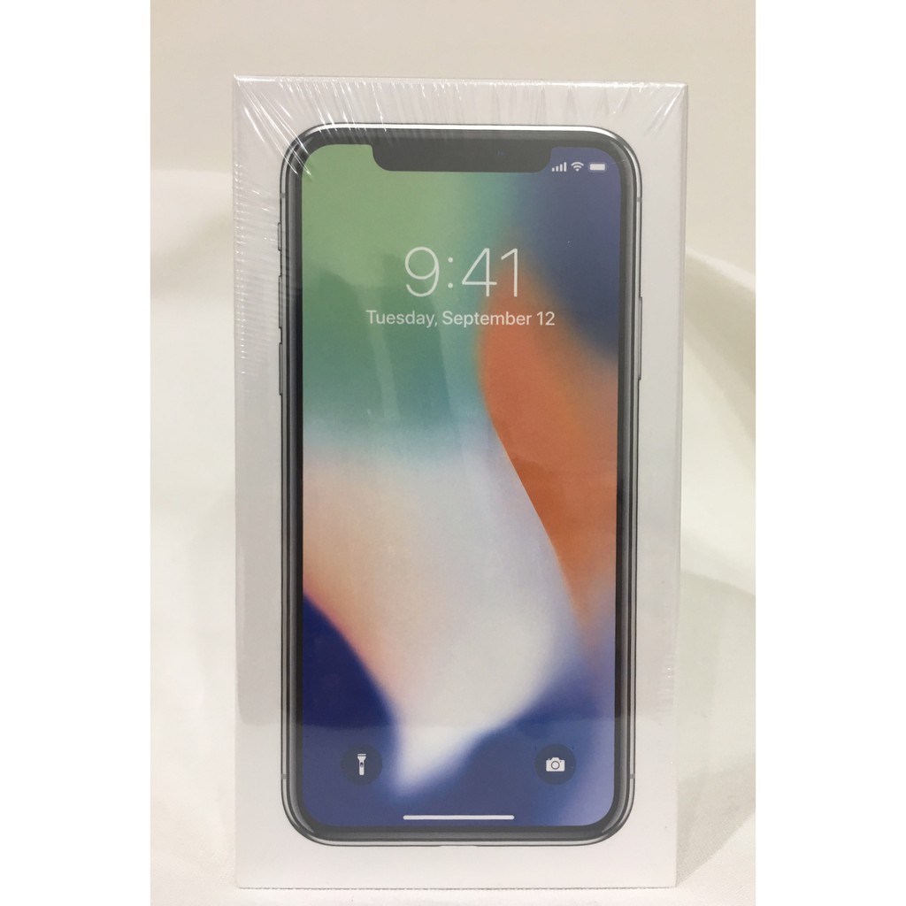 全新未拆 Apple iPhone X 64G 銀 太空灰