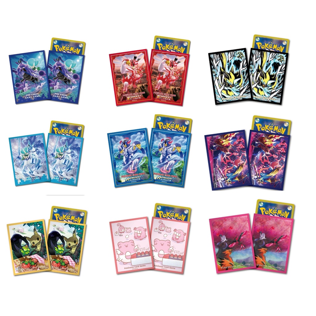 【啦TCG*現貨】PTCG卡套 PTCG牌套 寶可夢牌套 寶可夢卡套 造型牌套 牌套  日版 正版 第二層 PTCG