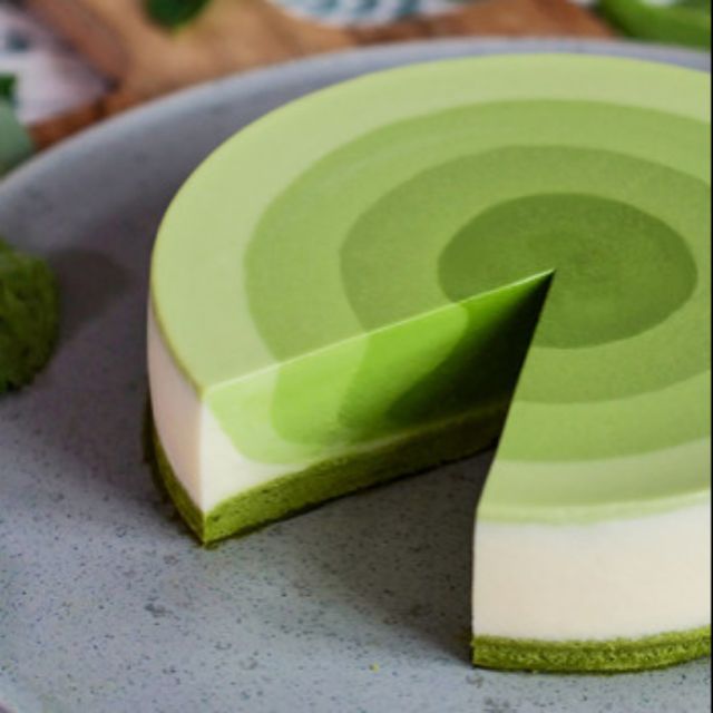 抹茶漸層慕斯乳酪蛋糕6吋 蝦皮購物