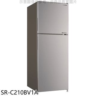 SANLUX台灣三洋 210公升雙門變頻冰箱SR-C210BV1A(含標準安裝) 大型配送