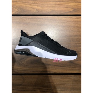 SIX PUMA Electron E 慢跑運動鞋 男款 基本 輕量 記憶鞋墊 黑白 380435-10