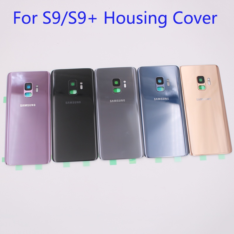 三星 Galaxy S9 G960F / S9 Plus G965F 高品質後門外殼維修更換零件的玻璃後蓋電池蓋