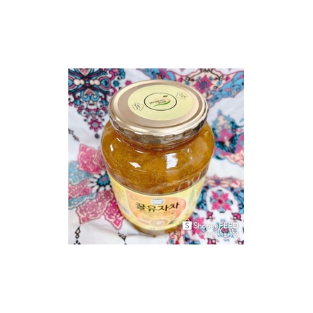 韓國進口韓國蜂蜜黃金柚子醬每瓶*淨重2kg/瓶(玻璃瓶裝)
