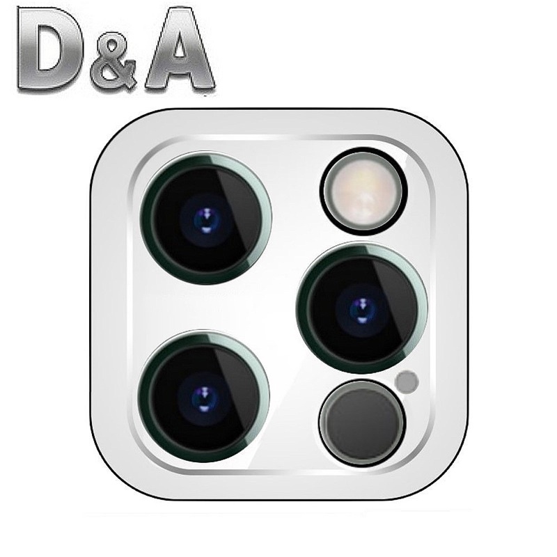 D&A Apple iPhone 13 Pro (6.1吋)三鏡頭專用 全包覆鋼化玻璃鏡頭貼