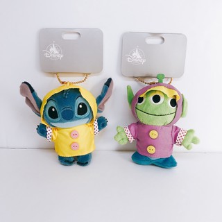 迪士尼專賣店 史迪奇 三眼怪 鑰匙圈 吊飾 雨衣 Disney 日本 可愛 禮物 玩具總動員