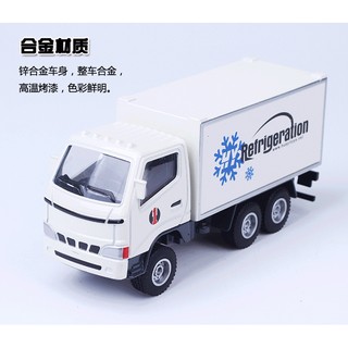 【W先生】華一 HY TRUCK 1:60 1/60 冷藏車 冷凍車 工程車 金屬模型 合金模型