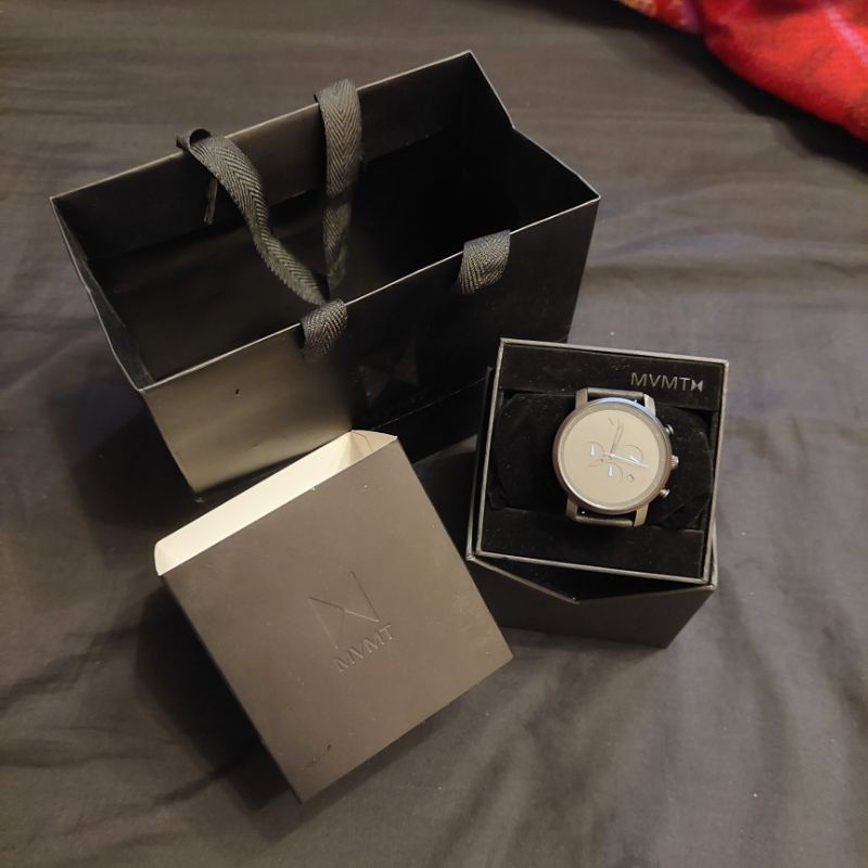 全新正貨 MVMT 專櫃手錶 精品錶 手錶 專櫃 禮物 真皮錶帶