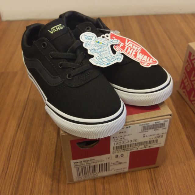 Vans 童鞋板鞋懶人鞋vans Ward Slip On Monster 小怪獸款鞋底超軟好走