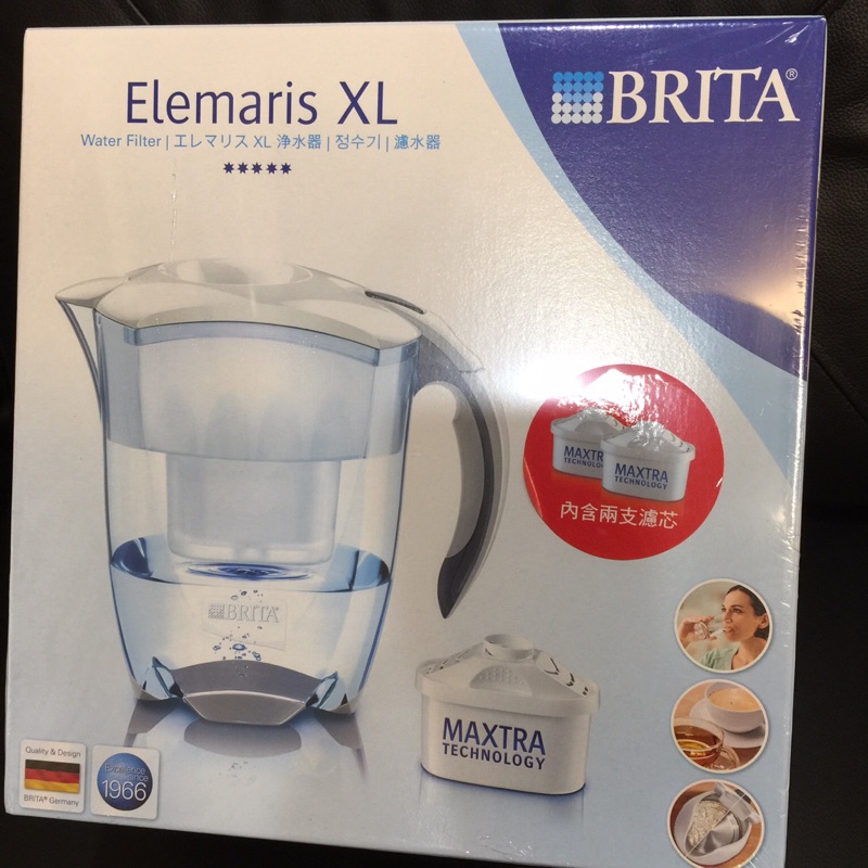 ［全新］Brita elemaris XL濾水壺- 購於costco