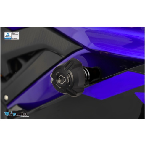 【泰格重車】DIMOTIV YAMAHA YZF-R3 R3 19~22 新款R3 車身防摔球組 車身防倒球 DMV