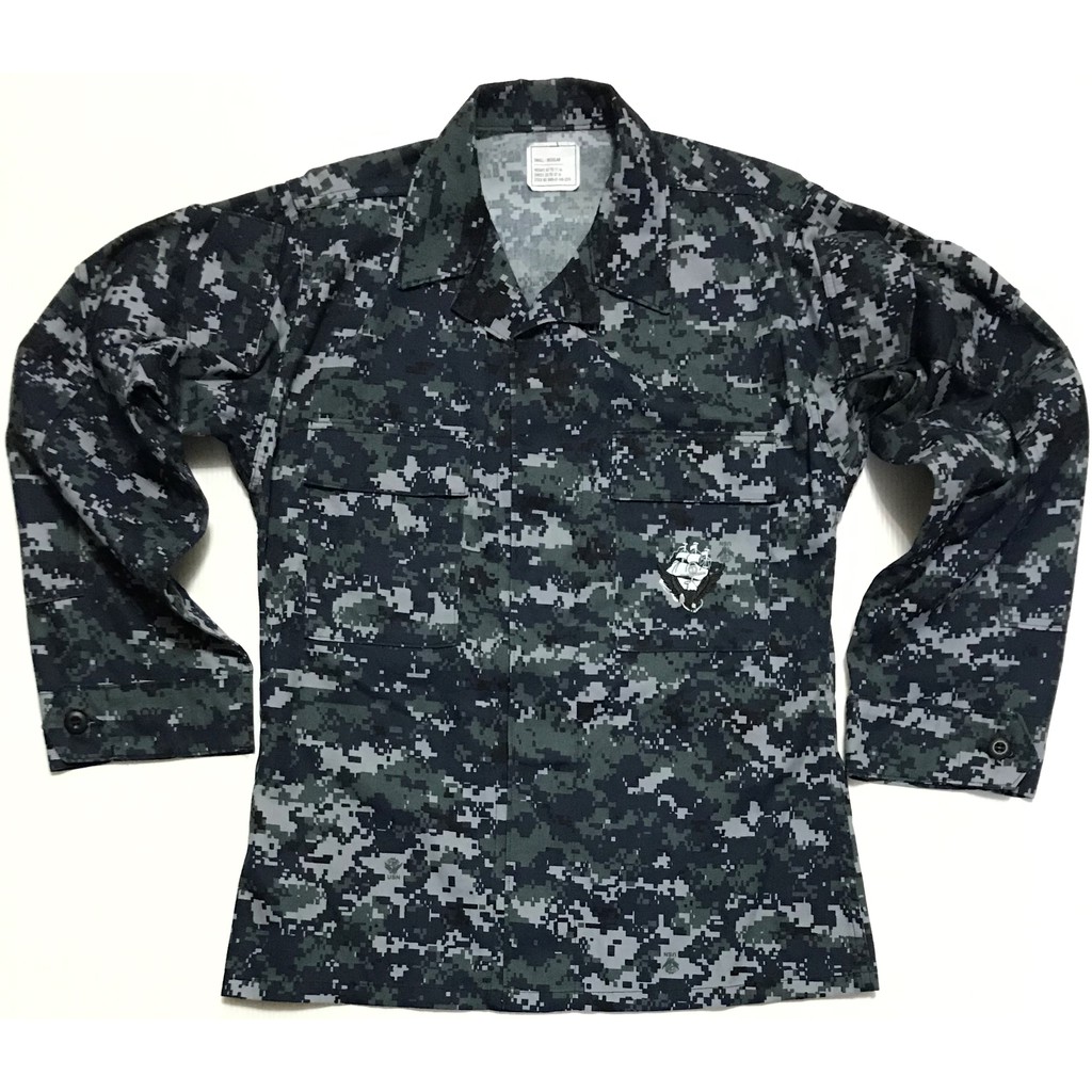 美軍公發 USN NWU TYPE I 海軍數位迷彩服