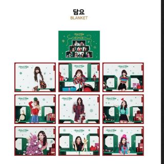 🍭Celavia【MOMO 多賢 團體 絕版 現貨 附透卡】TWICE 聖誕 法蘭絨 羊羔絨 毛毯 毯子