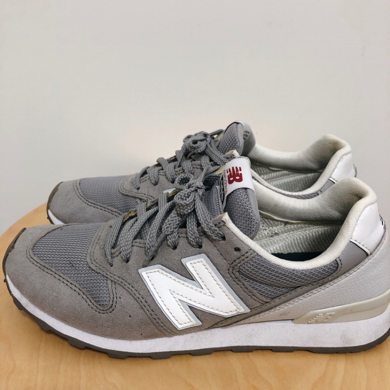 NEW BALANCE WR996HS  二手 灰白色  麂皮