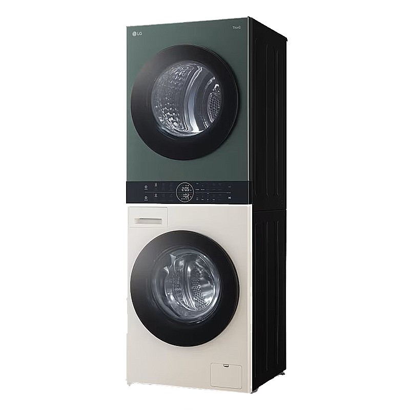 LG樂金 WD-S1310GB 13公斤WashTower智控洗乾衣機 石墨綠+雪霧白 (含標準安裝) 大型配送