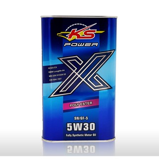 車之居 KS POWER X系列 5W-30 SN Plus 酯類全合成機油 API認證 5W30 酯類