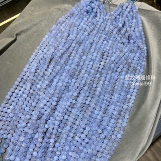 [crystal99]DIY*天然透體藍紋瑪瑙條珠 三個尺寸